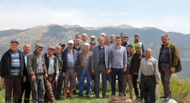Kaş Akörü’ne kapalı devre sulama sistemi