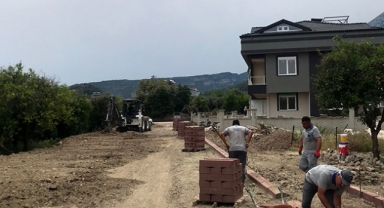 Kemer'de altyapı yenileniyor