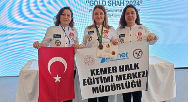 Kemer'den üçüncülük geldi