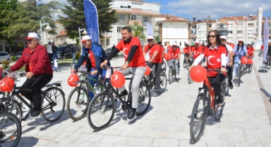 Korkuteli’nde bisiklet turu