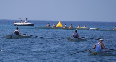 Manavgat'ta kürek heyecanı