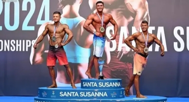 Milli Sporcu Avrupa Şampiyonu
