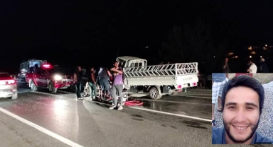 Odun yüklü kamyonete çarptı... Kurtarılamadı