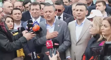 Özgür Özel ve İmamoğlu Saraçhane'de