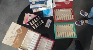 Ruhsatsız merkeze operasyon yapıldı