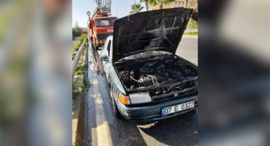 Seyir halindeyken alev aldı... Maddi hasar büyük