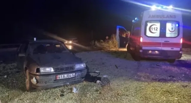 Tanker ile otomobil çarpıştı:1 ölü, 4 yaralı