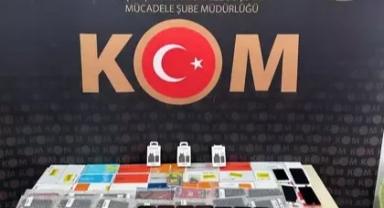 Telefon kaçakçılarına darbe!