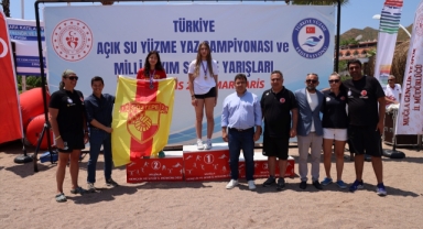 Türkiye Açık Su Yüzme Yaz Şampiyonası tamamlandı