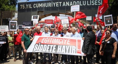Veli olarak geldi müdürü dövdü!