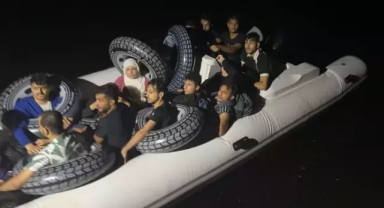 16 kaçak göçmen yakalandı