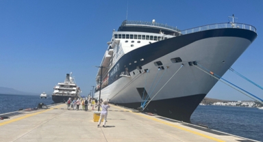 2412 turist kruvaziyerlerle geldi