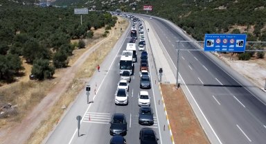 5 kilometrelik bayram kuyruğu