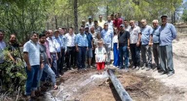 Binlerce dekar arazi suyla buluştu