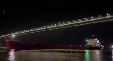 'Boğaz'da gemi arızası