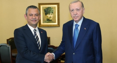 Cumhurbaşkanı Erdoğan, Özgür Özel ile bayramlaştı