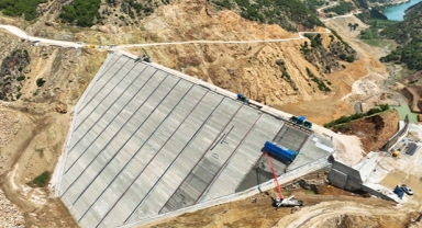 Darıderesi 2 Barajı tamamlanmak üzere