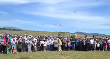 Gökyüzü uçurtmalarla süslendi