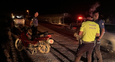İki motosiklet çarpıştı, sürücüler yaralandı