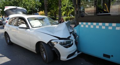 Kaleci Batıhan Antalya'da trafik kazası geçirdi