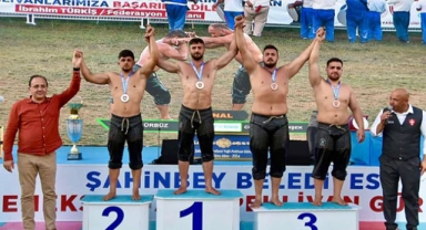 Kemer pehlivanı Kaya 3’üncü oldu