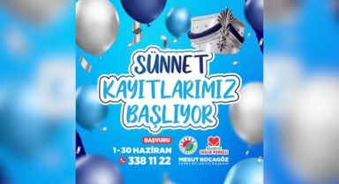 Kepez’in sünnet kayıtları başladı