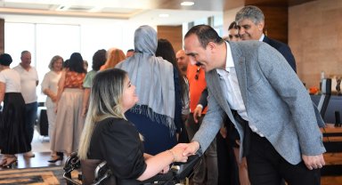 Kotan personelle bayramlaştı