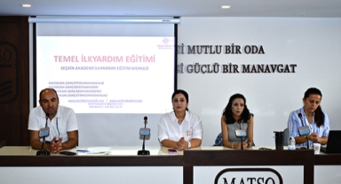 MATSO’da temel ilk yardım eğitimi