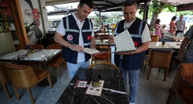 Menü ile fiyat listeleri denetlendi