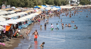 Sahillerde yoğunluk devam ediyor