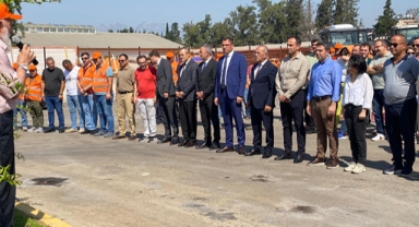 Sendikacılar asfalt sezonu açılışında