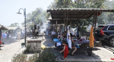 Sıcaktan bunalan soluğu mesire alanlarında aldı
