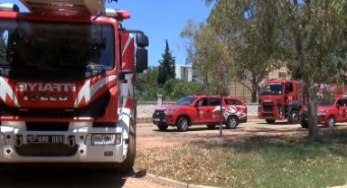 Teknokent'te yangın! Kısa sürede söndürüldü