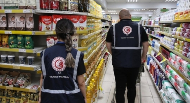 Ticaret Bakanlığı marketleri denetledi