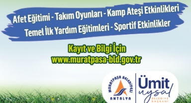 MURATPAŞA BELEDİYESİ DOĞA KAMPI İLANI