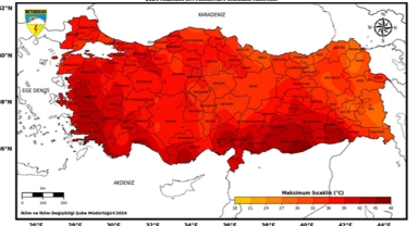 53 yılın en sıcak haziran ayı