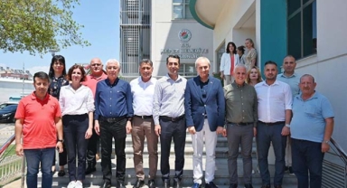 Başkan Kocagöz'ün konuğu Erhan Adem