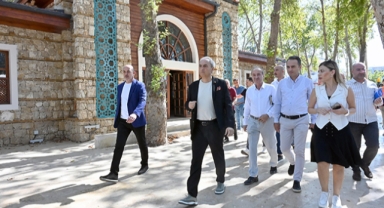 Başkan Kocagöz yatırımları inceledi