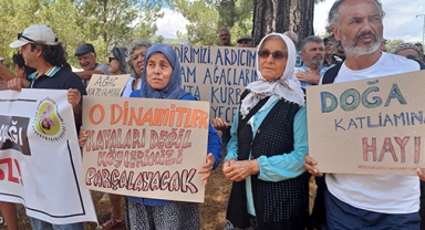 Bölge halkı ÇED toplantısına tepki gösterdi