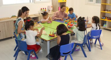 Büyükşehir kreşine büyük ilgi