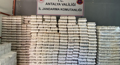 Depo baskınında 800 litre kaçak içki ele geçirildi
