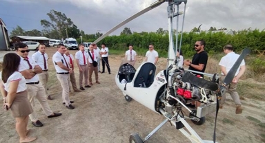 Gyrocopter’ı önce rehberler denedi