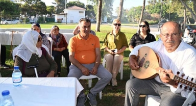 Huzurevi sakinleri piknik keyfi yaptı