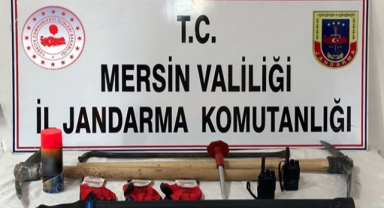 Kaçak kazı yaparken suçüstü yakalandılar