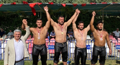 Kemer pehlivanı Isparta’da ikinci