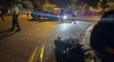 Otomobil ile çarpışan motosikletli genç öldü