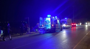 Serik'te kaza: 2 kişi yaralandı