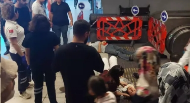 Yürüyen merdiven arıza yaptı: 11 kişi yaralandı