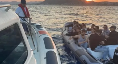 17 kaçak göçmen kurtarıldı