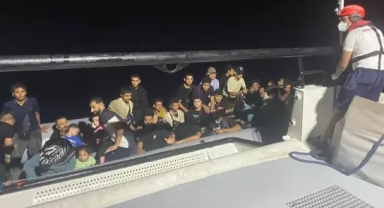 44 kaçak göçmen yakalandı